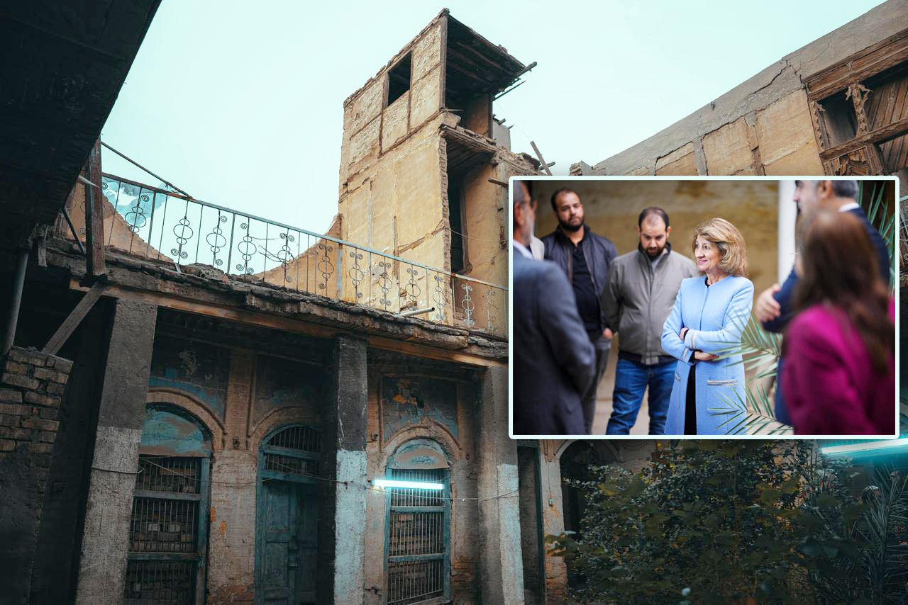 السيدة الأولى تدعو إلى صون الإرث التاريخي لبغداد